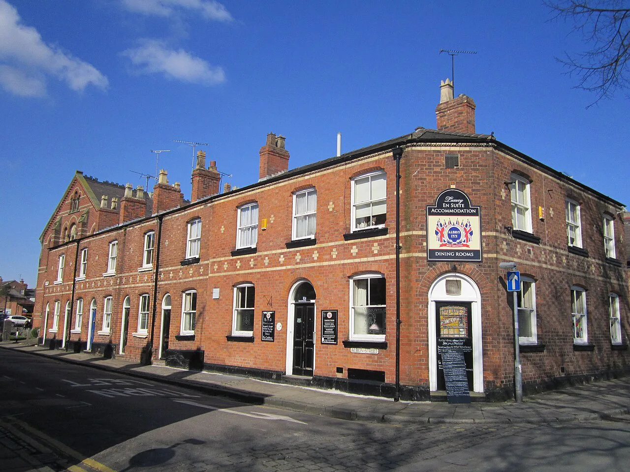 The Albion Inn on Albion Street, Chester.