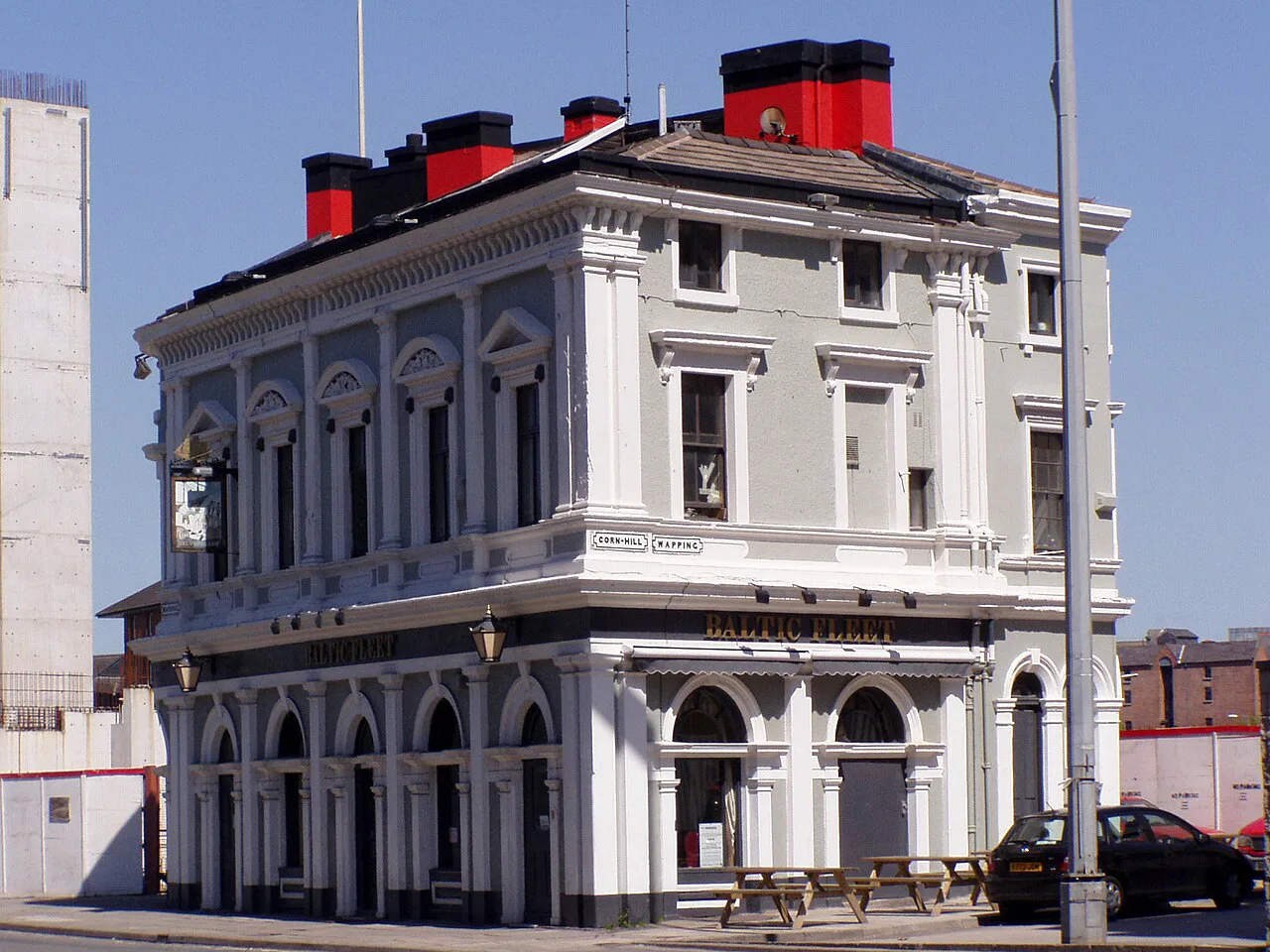 The Baltic Fleet pub in Wapping, Liverpool.
