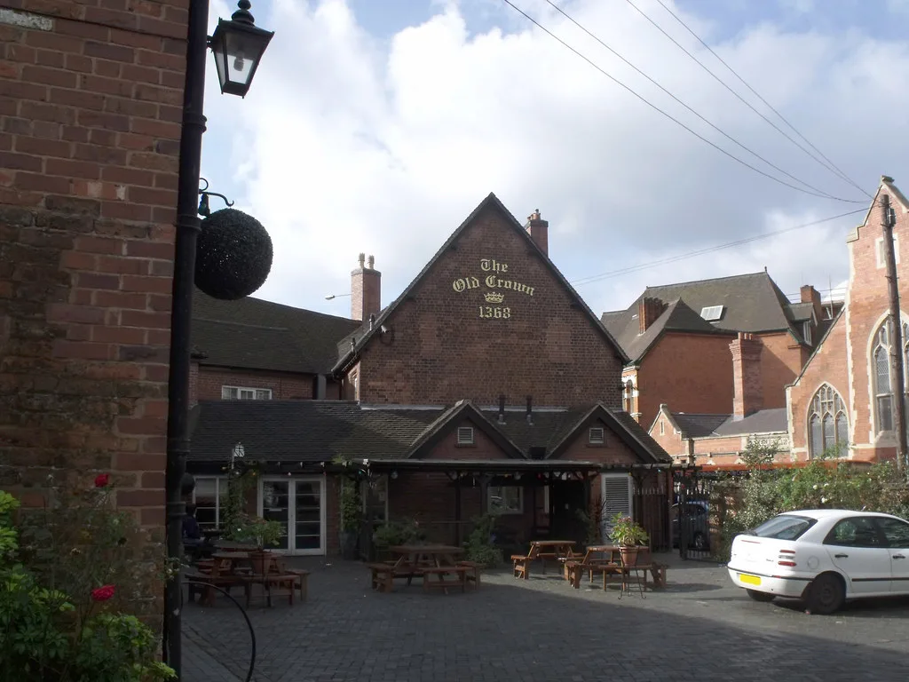 The Old Crown inn at Deritend in Digbeth, Birmingham.