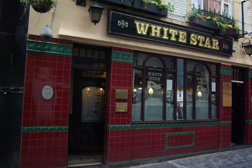 The White Star pub on Rainford Gardens, Liverpool.