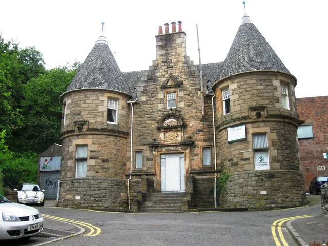 The former Drill Hall on Princes Street, Stirling.