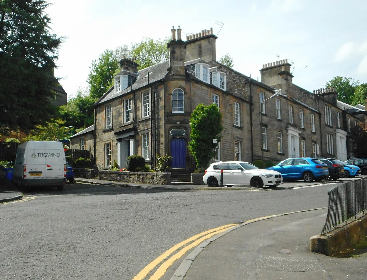 Houses on Princes Street, Stirling.