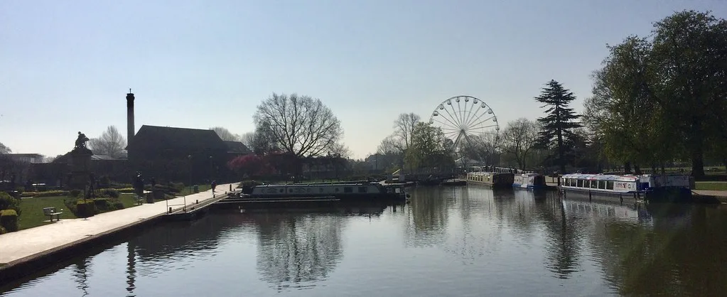 The River Avon at Stratford-upon-Avon.