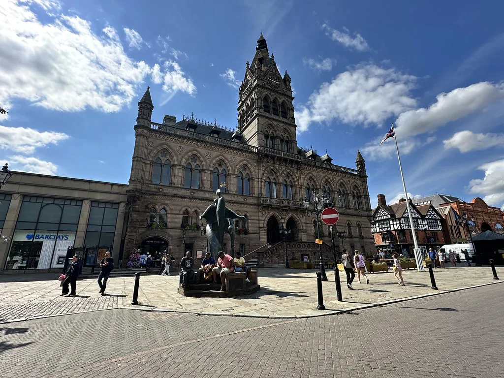 Chester Town Hall on Northgate Street.