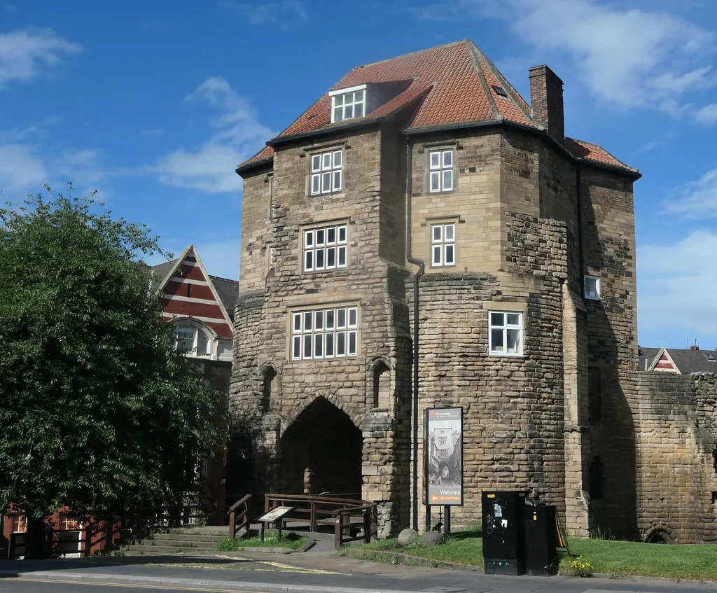 The Black Gate of Newcastle Castle.