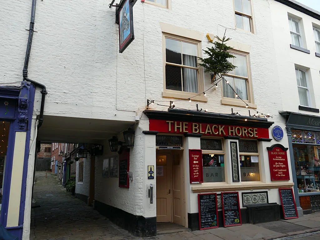 The Black Horse pub in Whitby.