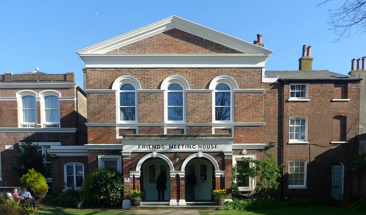 Friends Meeting House on Prince Albert Street in The Lanes, Brighton.