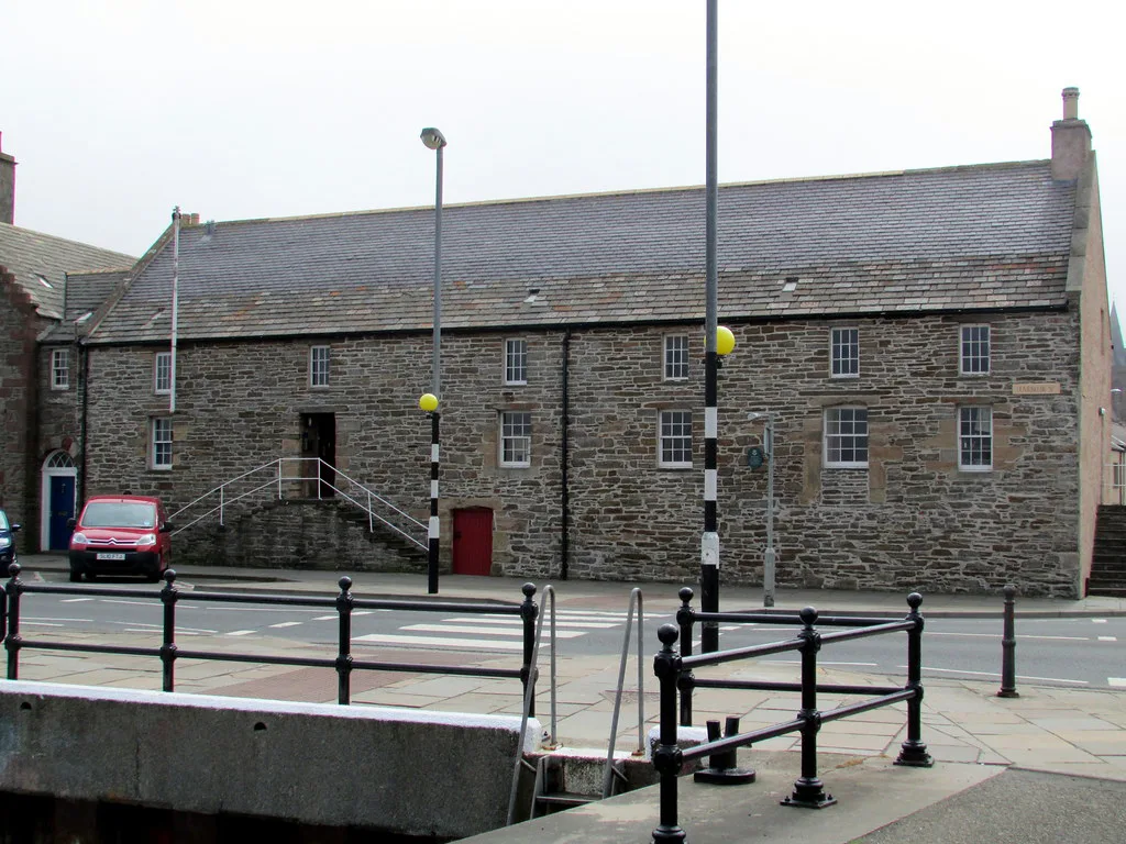 The Girnel, a 17th-century grain store on Harbour Street, Kirkwall.