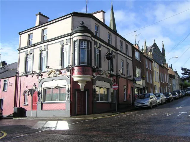 The Derby Bar on Great James Street, Derry.
