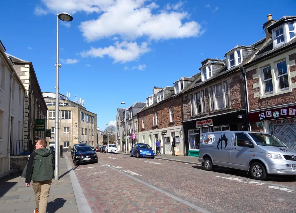 Church Street in Inverness city centre.