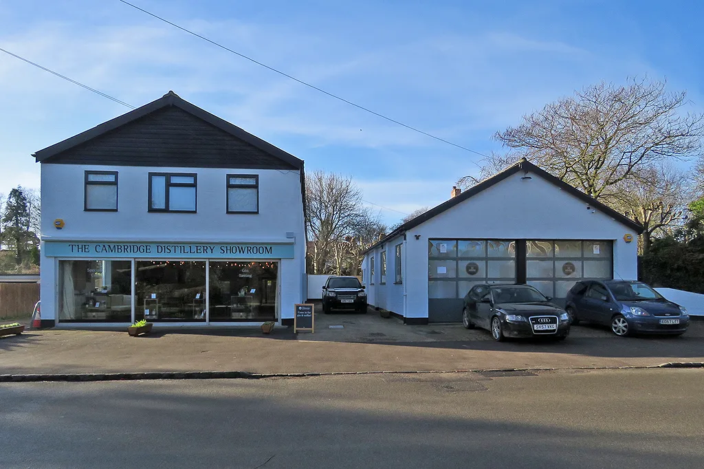 The Cambridge Distillery showroom at Grantchester.