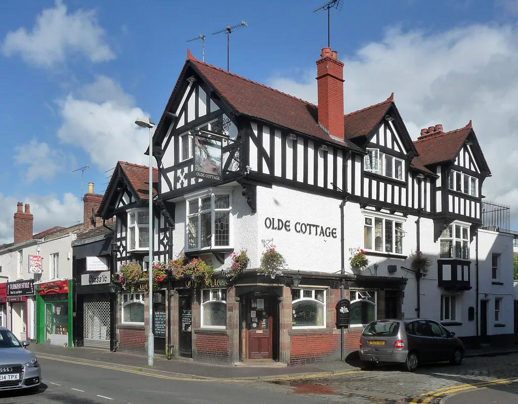 The Olde Cottage on Brook Street, Chester.