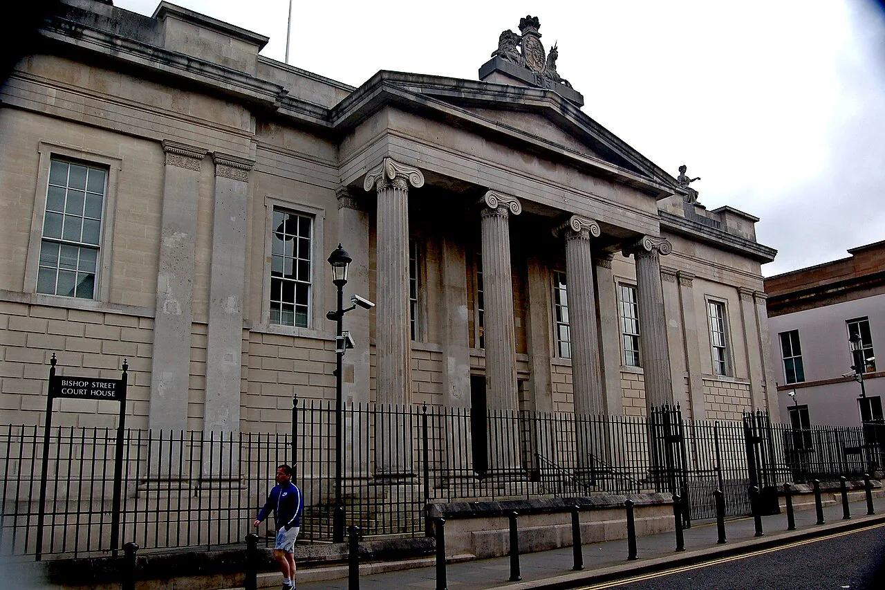 The Courthouse on Bishop Street Within, Derry.