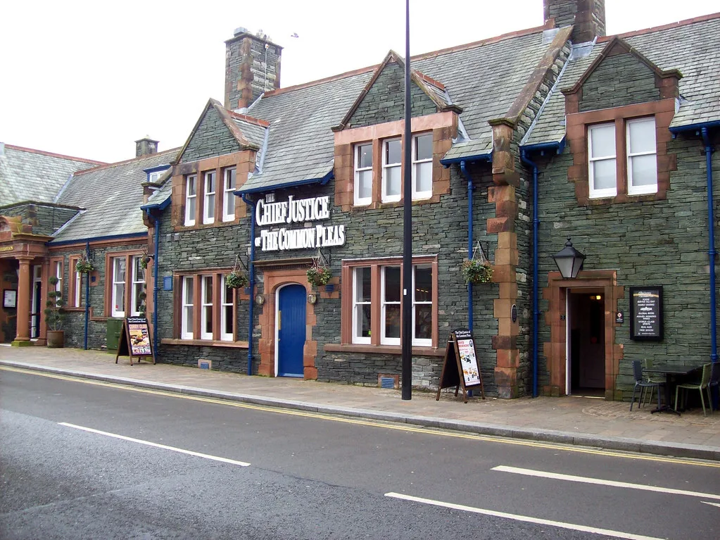 The Wetherspoon pub in Keswick's former police station.