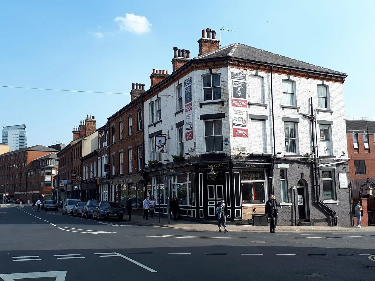 The George pub on Great George Street, Leeds.