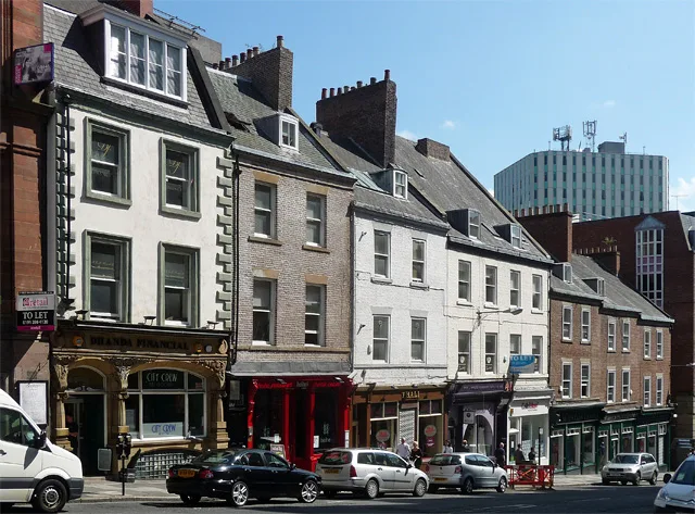 Buildings at 30-50 Dean Street, Newcastle.
