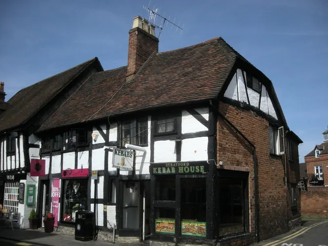 A timber-framed building on Meer Street, Stratford-upon-Avon.