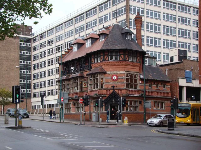 The Rose of England pub on Mansfield Road, Nottingham.