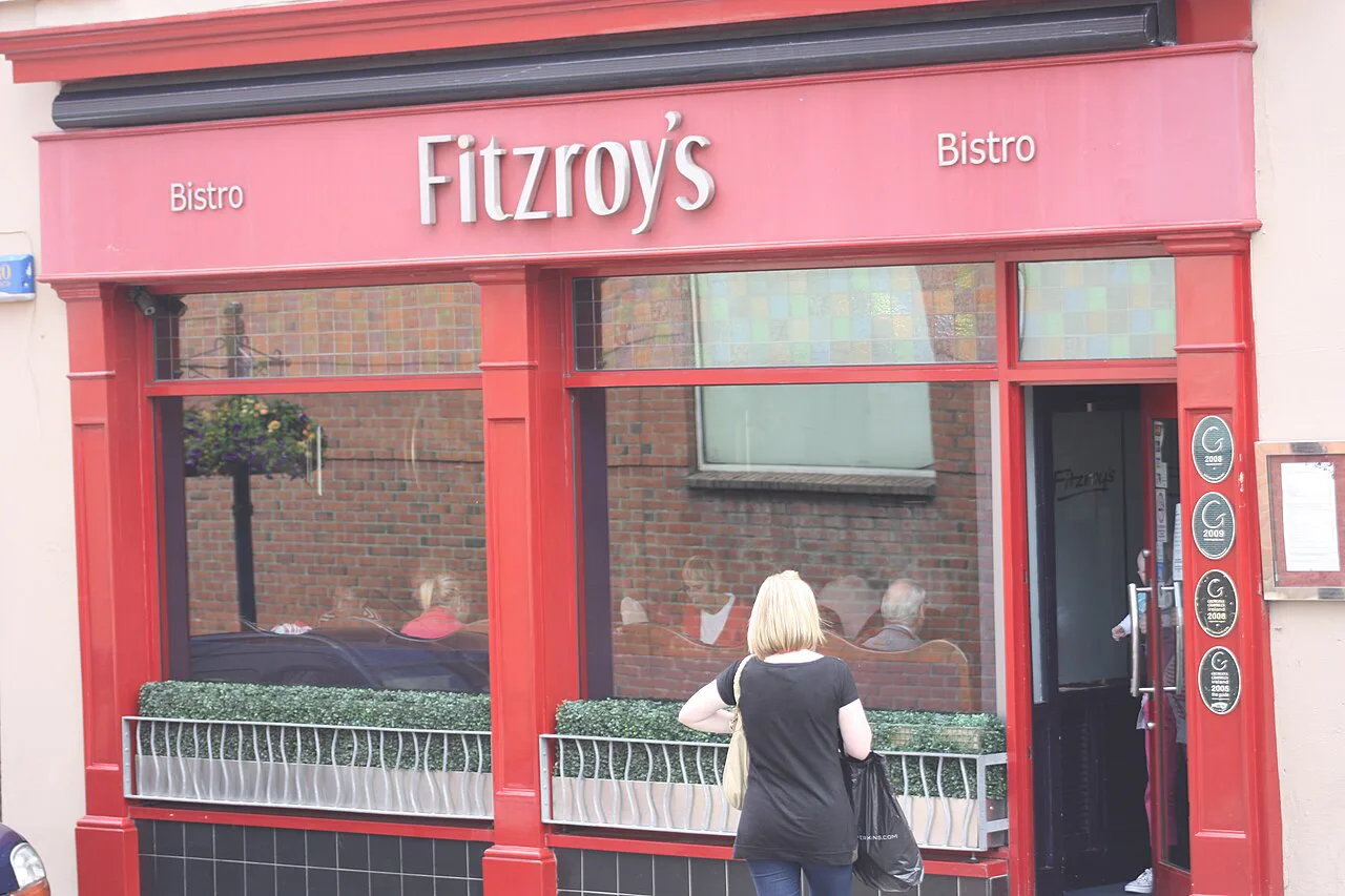 Fitzroy's Bistro on Bridge Street, Derry.