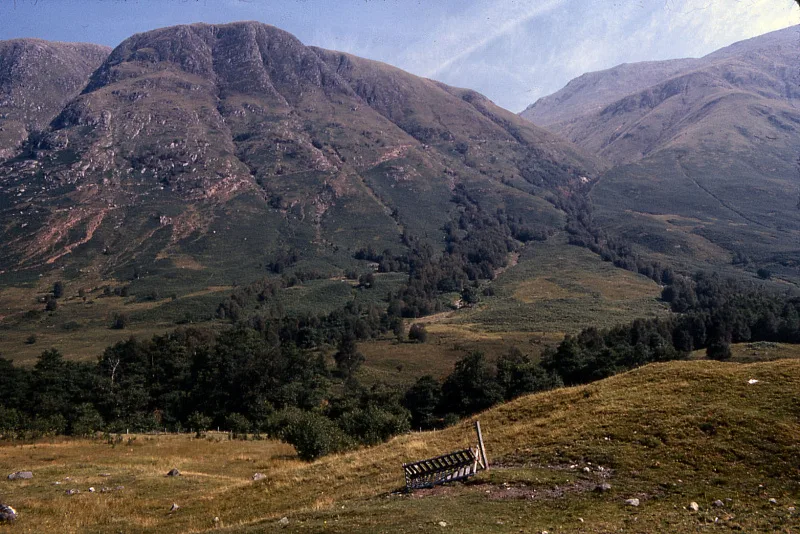 The slopes of Glen Nevis, near Fort William.