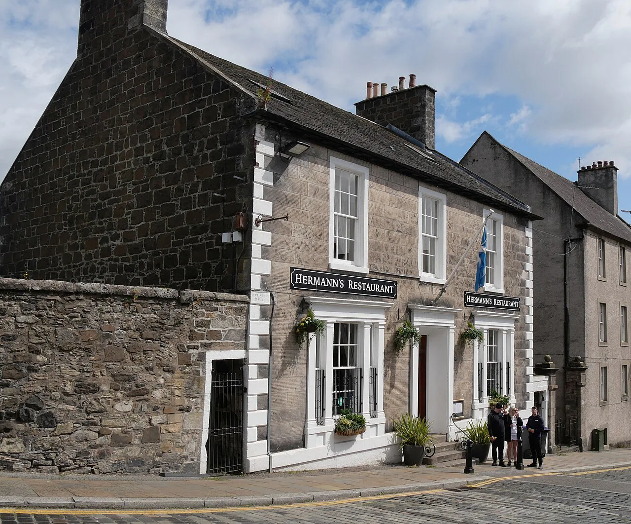 Hermann's Restaurant on Broad Street, Stirling.