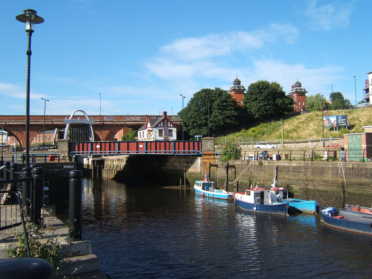Bridges over the Ouseburn, Newcastle upon Tyne.