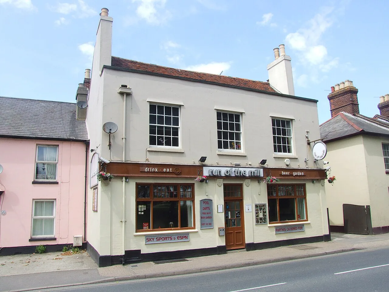 Run of the Mill pub, Canterbury.
