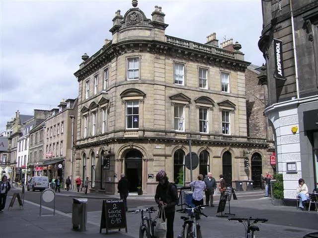 Corner Grille at the junction of Church Street and Union Street, Inverness.