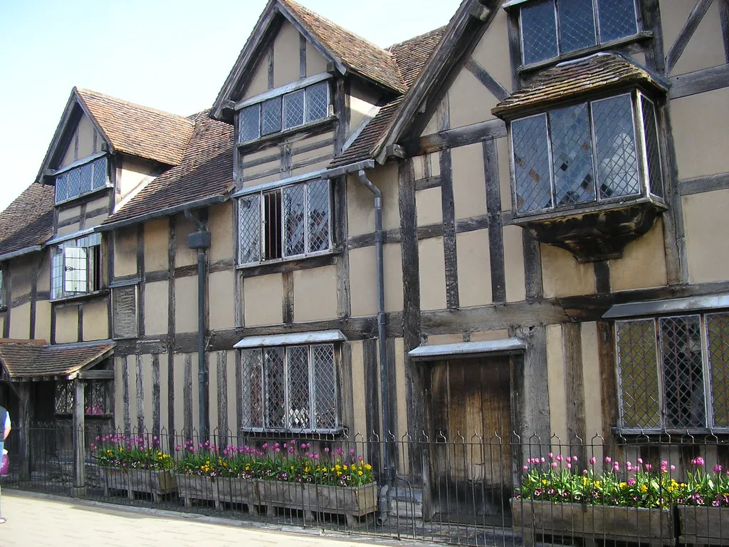 Shakespeare's Birthplace in Stratford-upon-Avon.