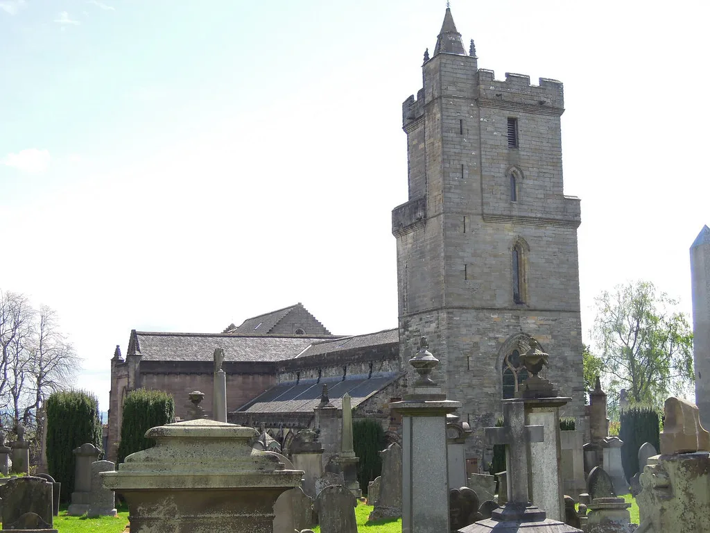 Church of the Holy Rude above the Old Town Cemetery, Stirling.