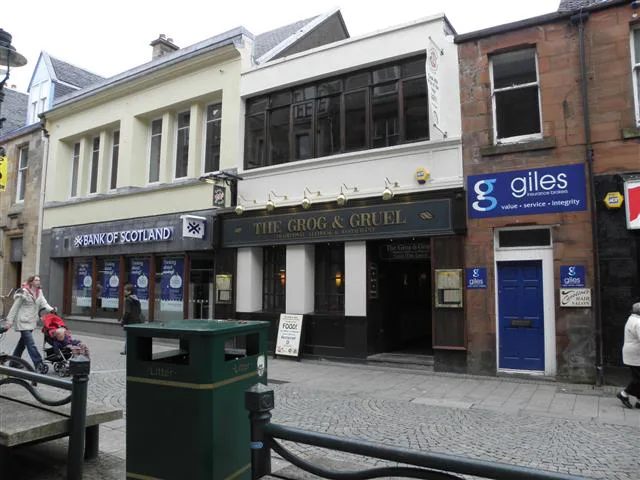 The Grog & Gruel pub in Fort William.