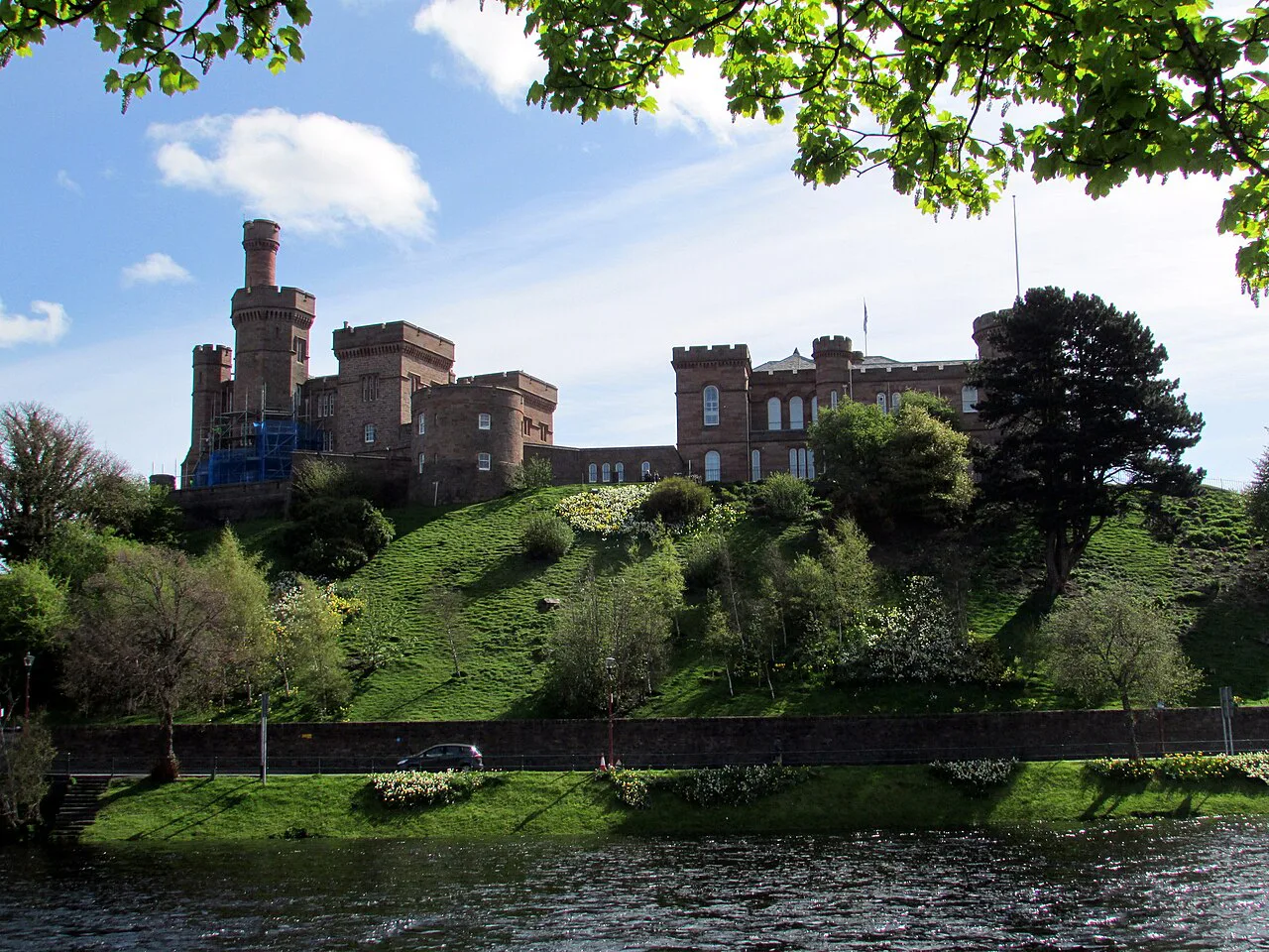 Inverness Castle above the River Ness.