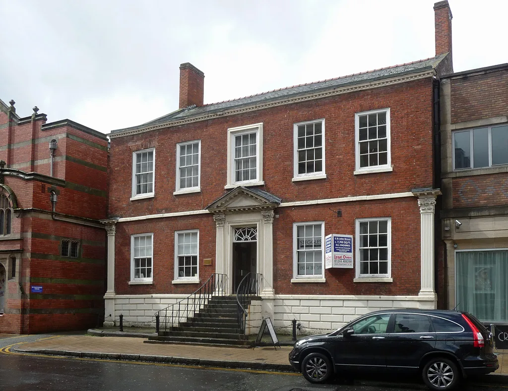 A Georgian building on St John Street, Chester.