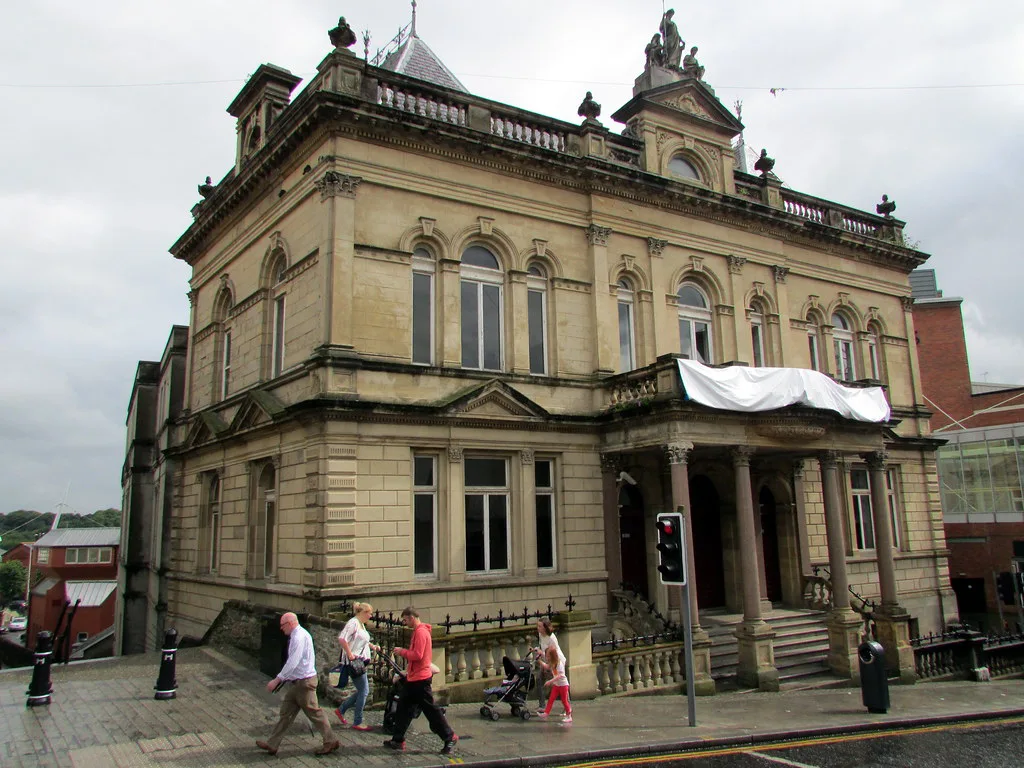 St Columb's Hall on Orchard Street, Derry.