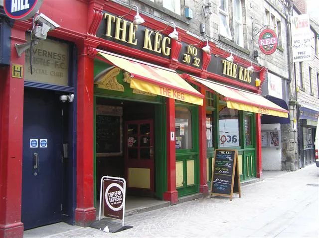 The Keg pub on Baron Taylor's Street, Inverness.