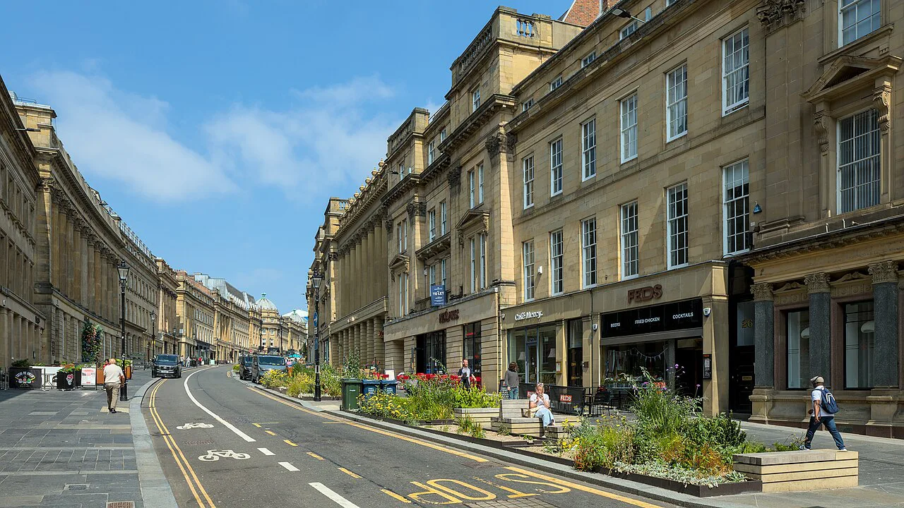 Grey Street, Newcastle upon Tyne.