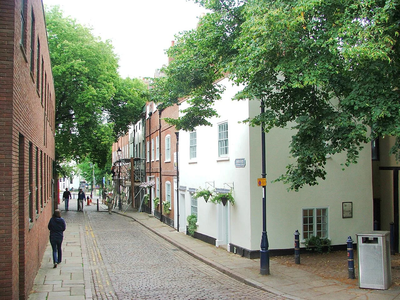 Castle Gate in Nottingham.