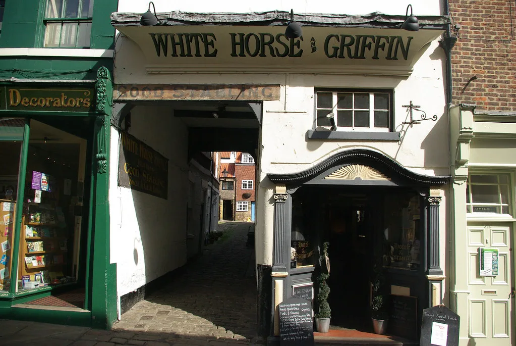 The White Horse and Griffin on Church Street, Whitby.