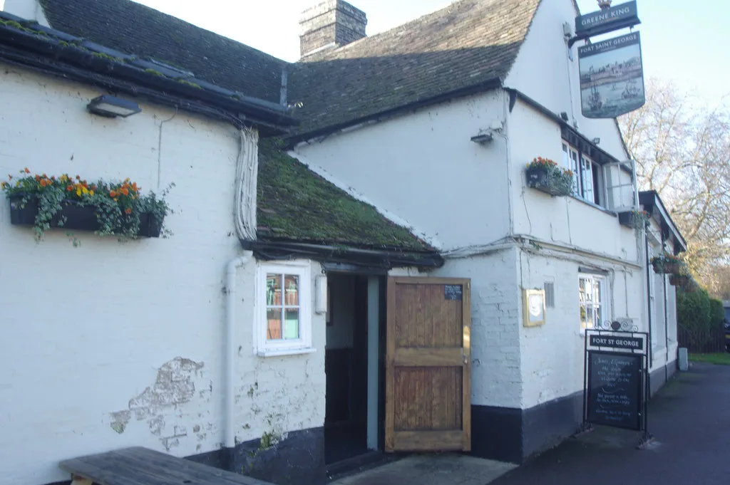 The Fort Saint George pub on Midsummer Common, Cambridge.