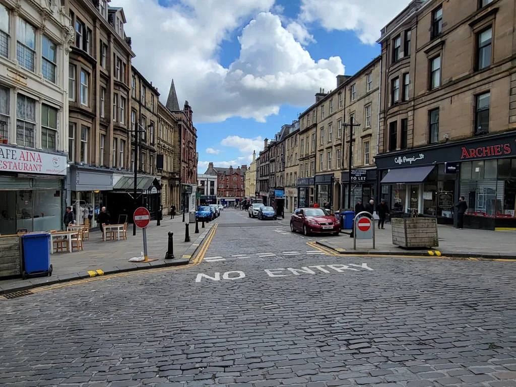 King Street in Stirling city centre.