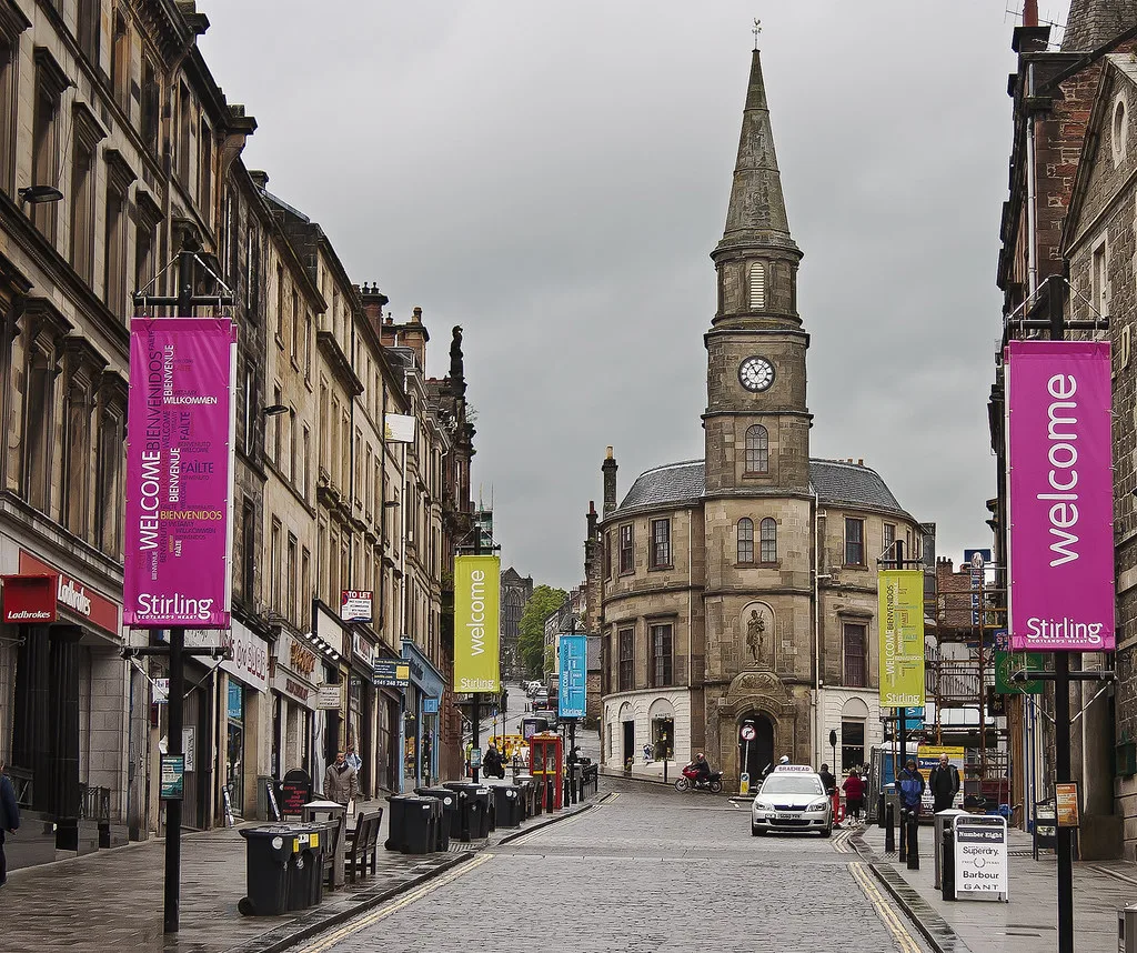 The Athenaeum at the top of King Street, Stirling.
