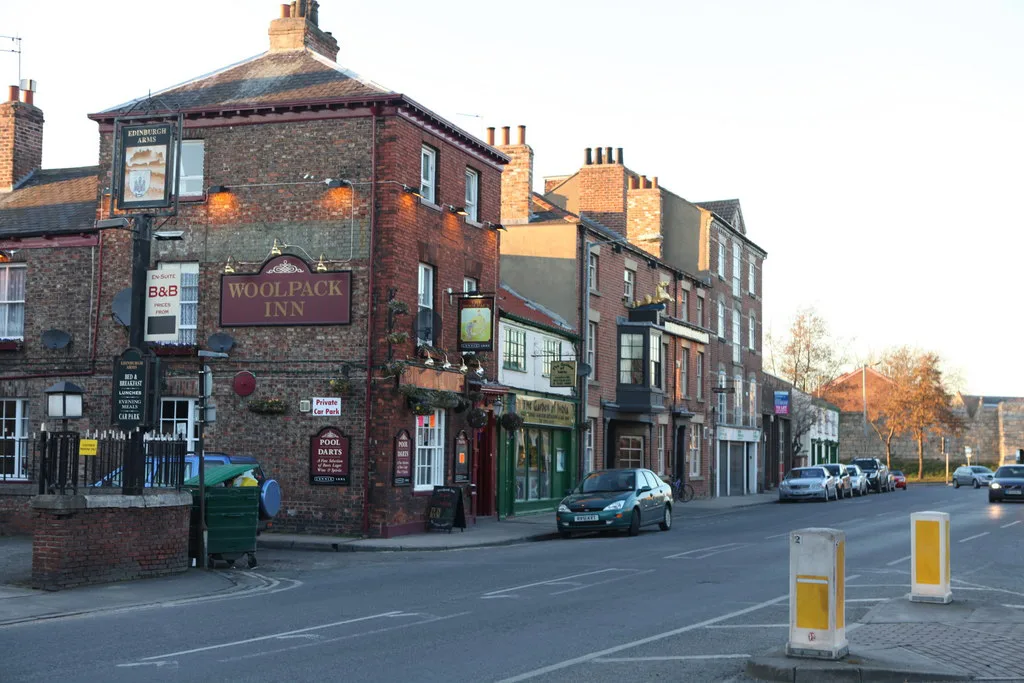 The Woolpack Inn on Fawcett Street, York.