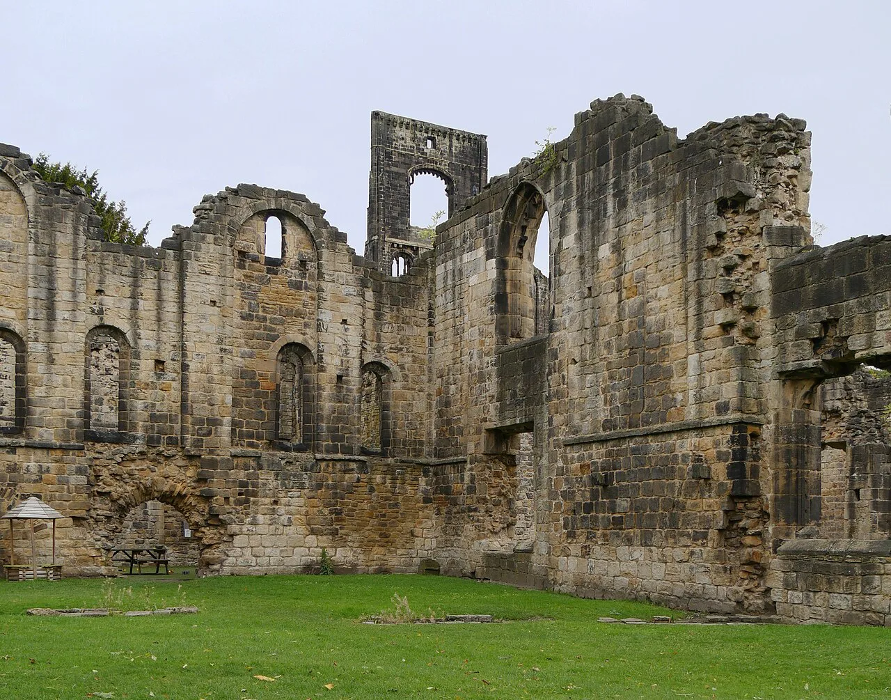 The ruins of Kirkstall Abbey, Leeds.