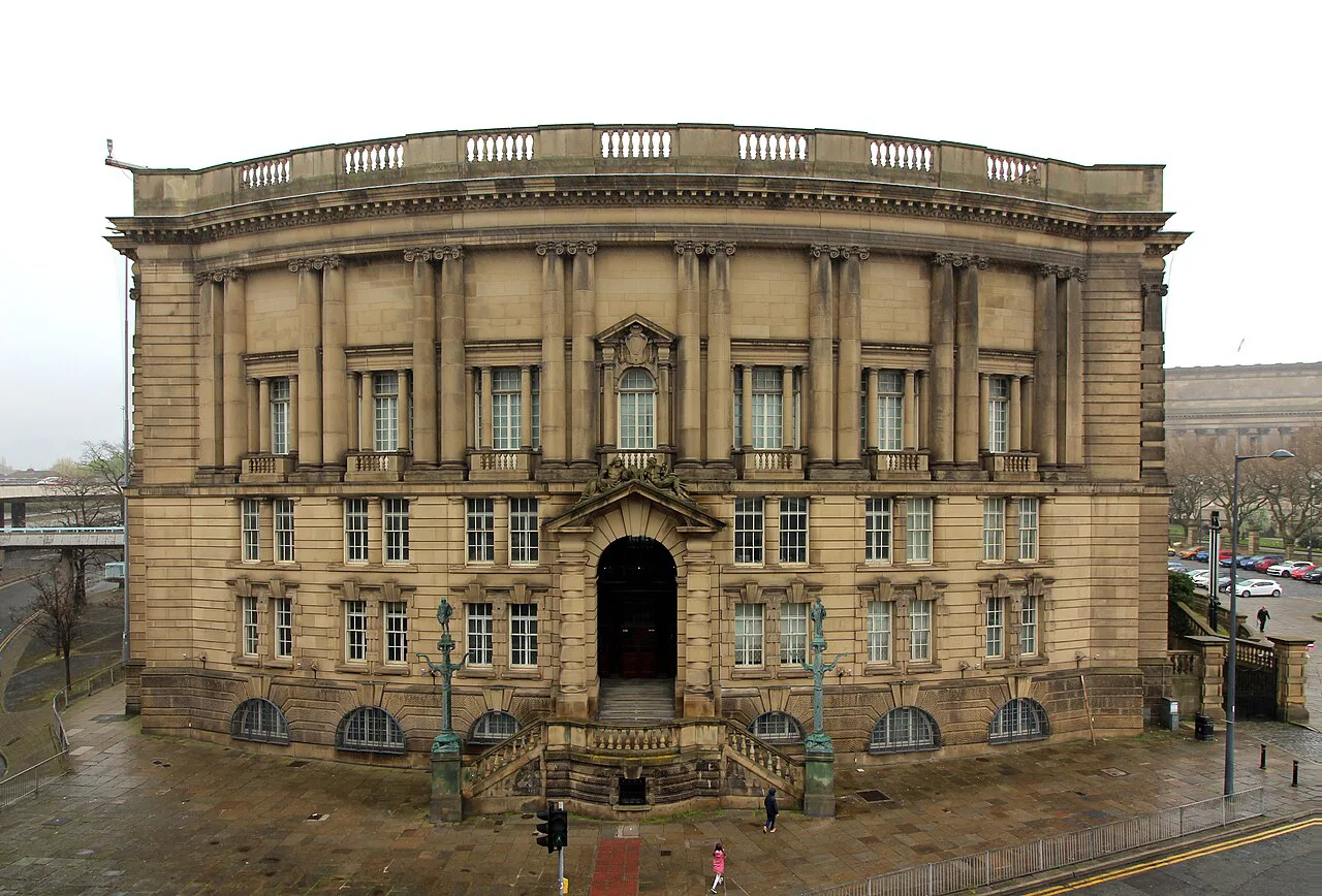 The former College of Technology building on Byrom Street, Liverpool.