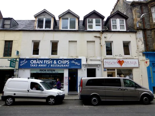 The Oban Fish & Chips shop in Oban.