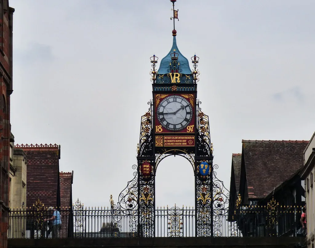The Eastgate Clock, Chester.