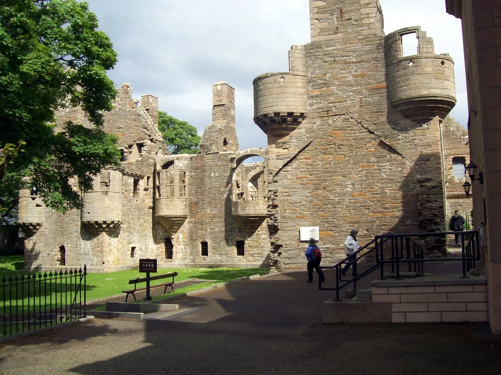 Ruins of the Earl's and Bishop's Palaces in Kirkwall.