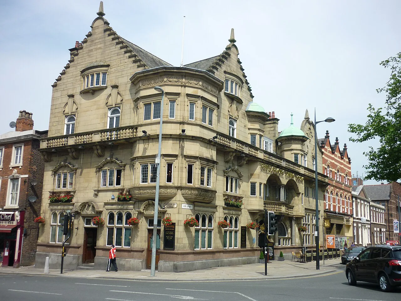 The ornate Philharmonic Dining Rooms pub, Liverpool.