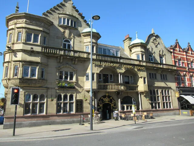 The Philharmonic Dining Rooms on the corner of Hardman Street, Liverpool.