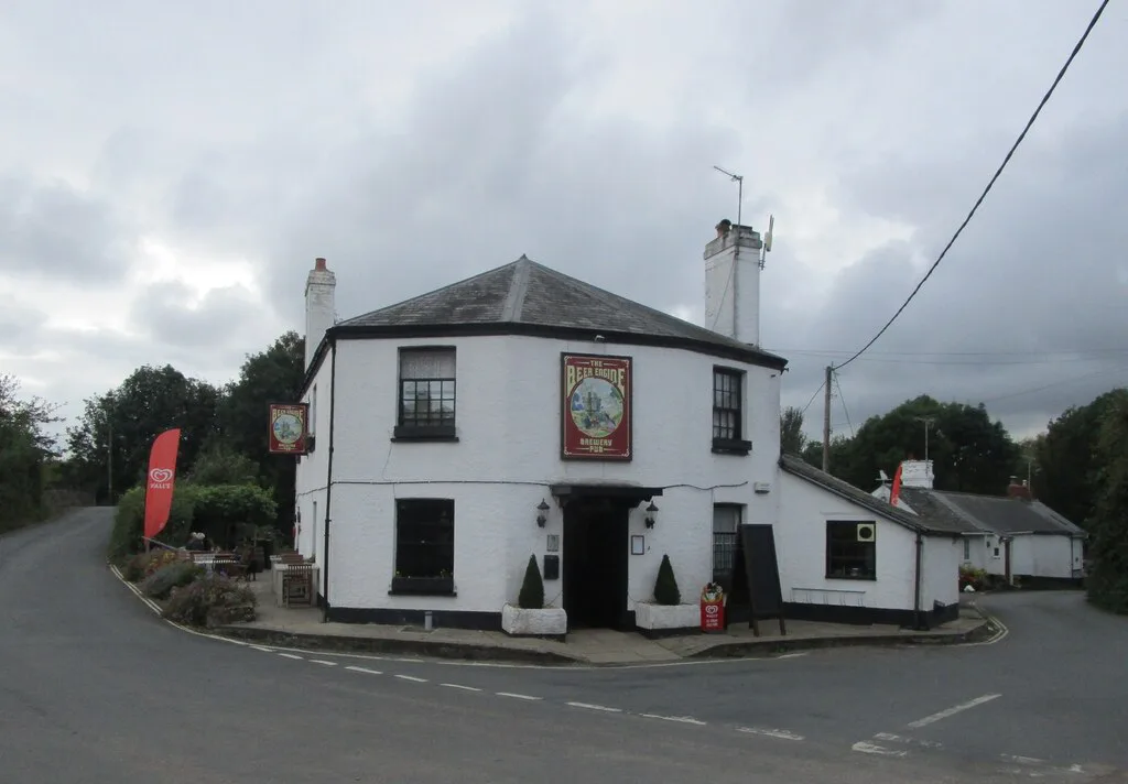 The Beer Engine pub at Newton St Cyres, Devon.